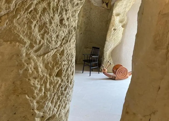 Le Troglo Du Chateau Сasa de vacaciones Beaumont (Vienne)